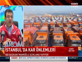 İstanbul'da kar alarmı! İBB Başkanı İmamoğlu alınan önlemleri açıkladı