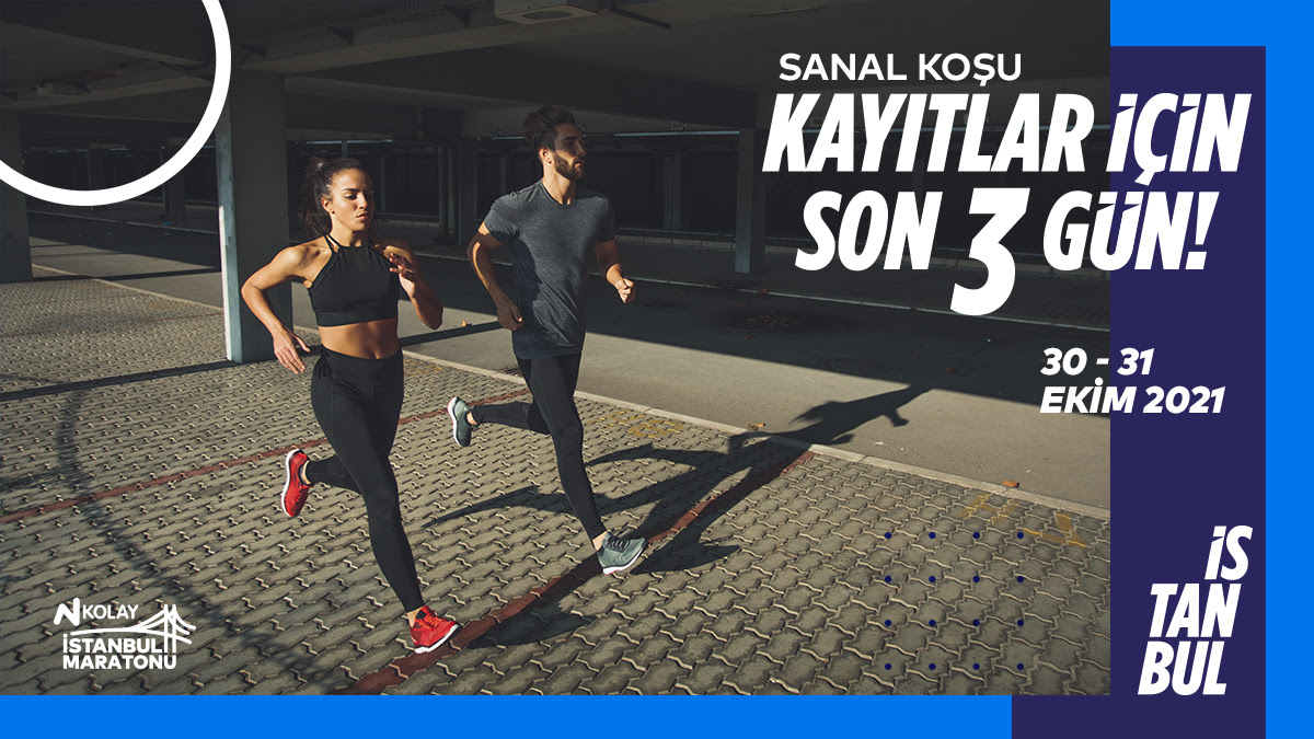 N Kolay 43. İstanbul Maratonu Sanal Koşusu kayıtları için son 3 gün!