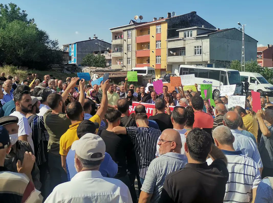 Şahintepe Halkı ‘Kanal İstanbul‘ Sürgününe Karşı Eylem Yaptı 
