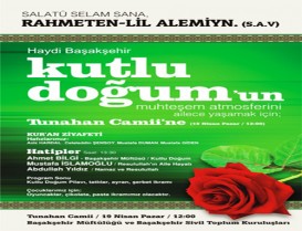 Başakşehirde Kutlu Doğum proğramı