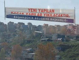 Başakşehir ;de uyarıları dikkate alan yok