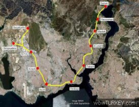Başakşehir ;de Metroya 5 Kala 