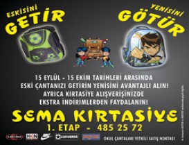 Sema Kırtasiye ;den Çifte Avantajlı Kampanya