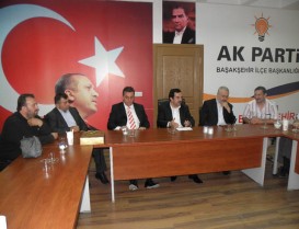 Ak Parti Başakşehir?e Trabzonlular Derneğinden Ziyaret