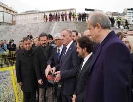 REŞİTPAŞA CADDESİ ZEMİNALTI OTOPARKI’NIN TEMELİ ATILDI