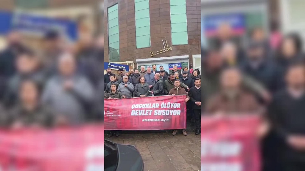 CHP Başakşehir İlçe örgütünden MESEM'leri protesto