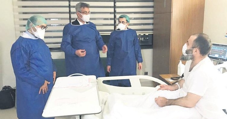 Başakşehir Şehir Hastanesi’nde pandemiyle mücadele başladı