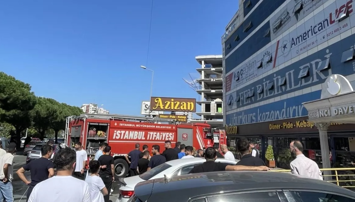 Başakşehir'de restoran yangını