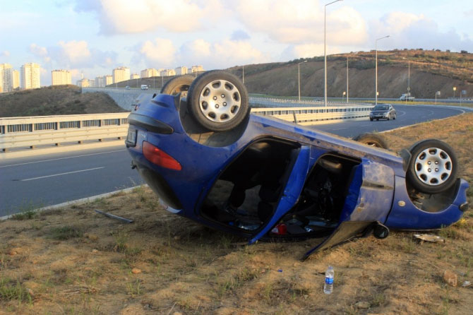 Başakşehir'de Trafik Kazası