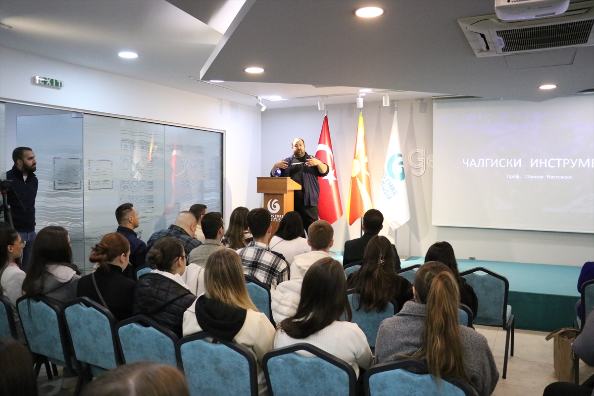 Üsküp'te Yunus Emre Enstitüsünün desteğiyle