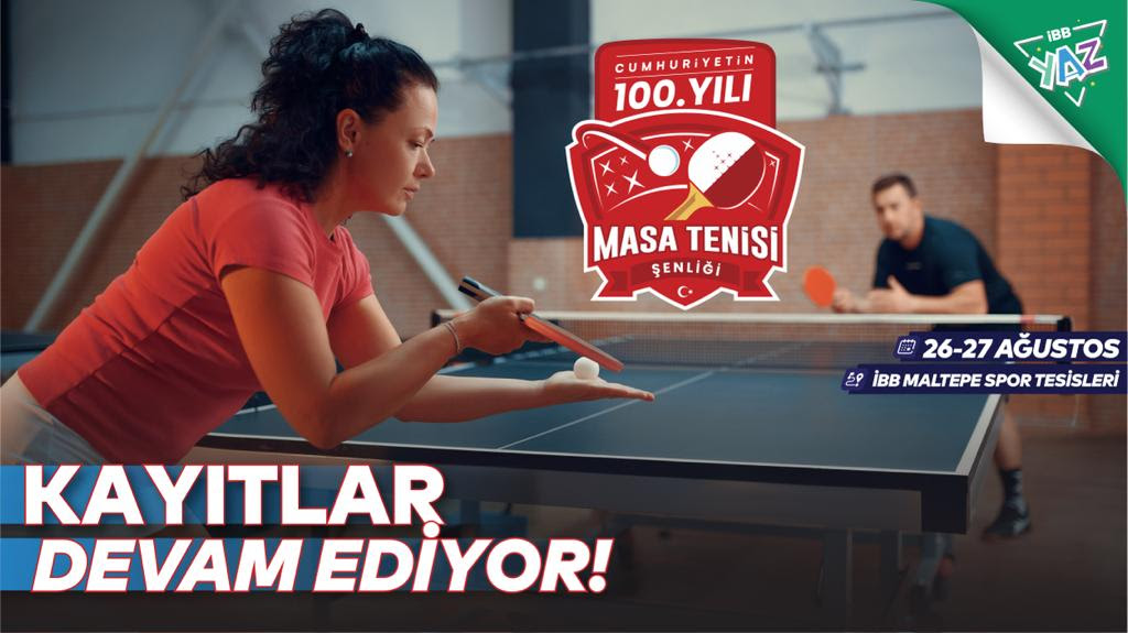 Cumhuriyetin 100. Yılı Masa Tenisi Şenliği