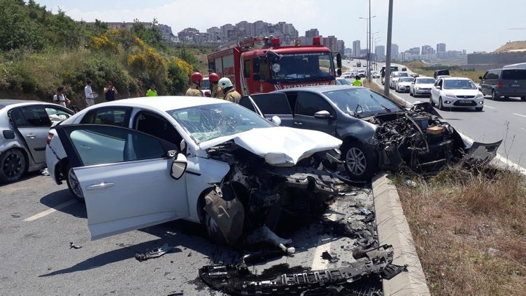 Başakşehir'de Trafik Kazası