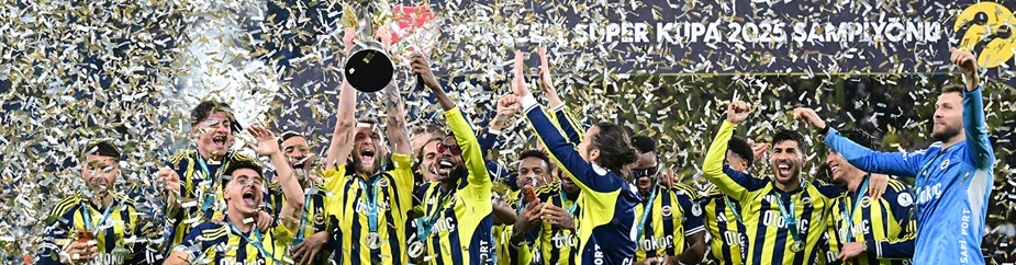 Turkcell Süper Kupa'da şampiyon Fenerbahçe!