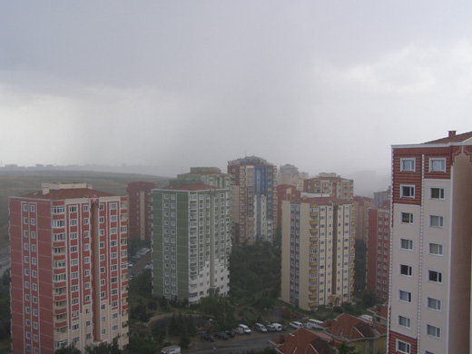 Başakşehir?de Şiddetli Yağmur!..