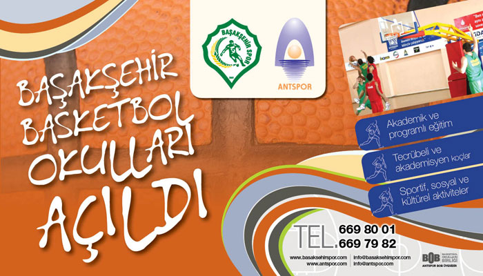 Başakşehir Spor Külübü? Spor Okullarına Kayıtlar Başladı