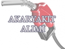 Akaryakıt İhalesi