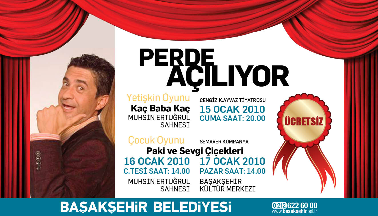 Başakşehir ;de Perde açılıyor